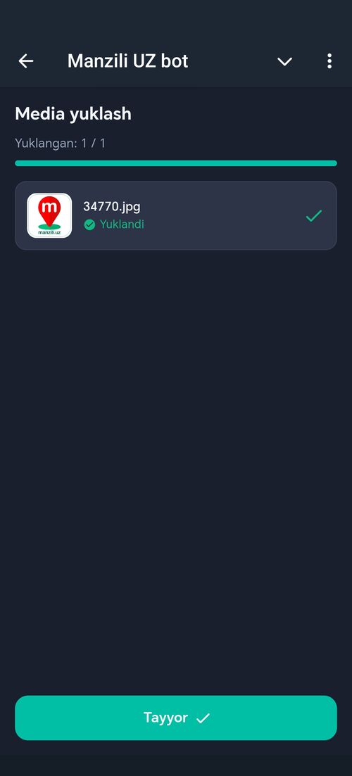 Media yuklandi