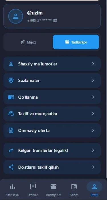 Tadbirkor rejimi